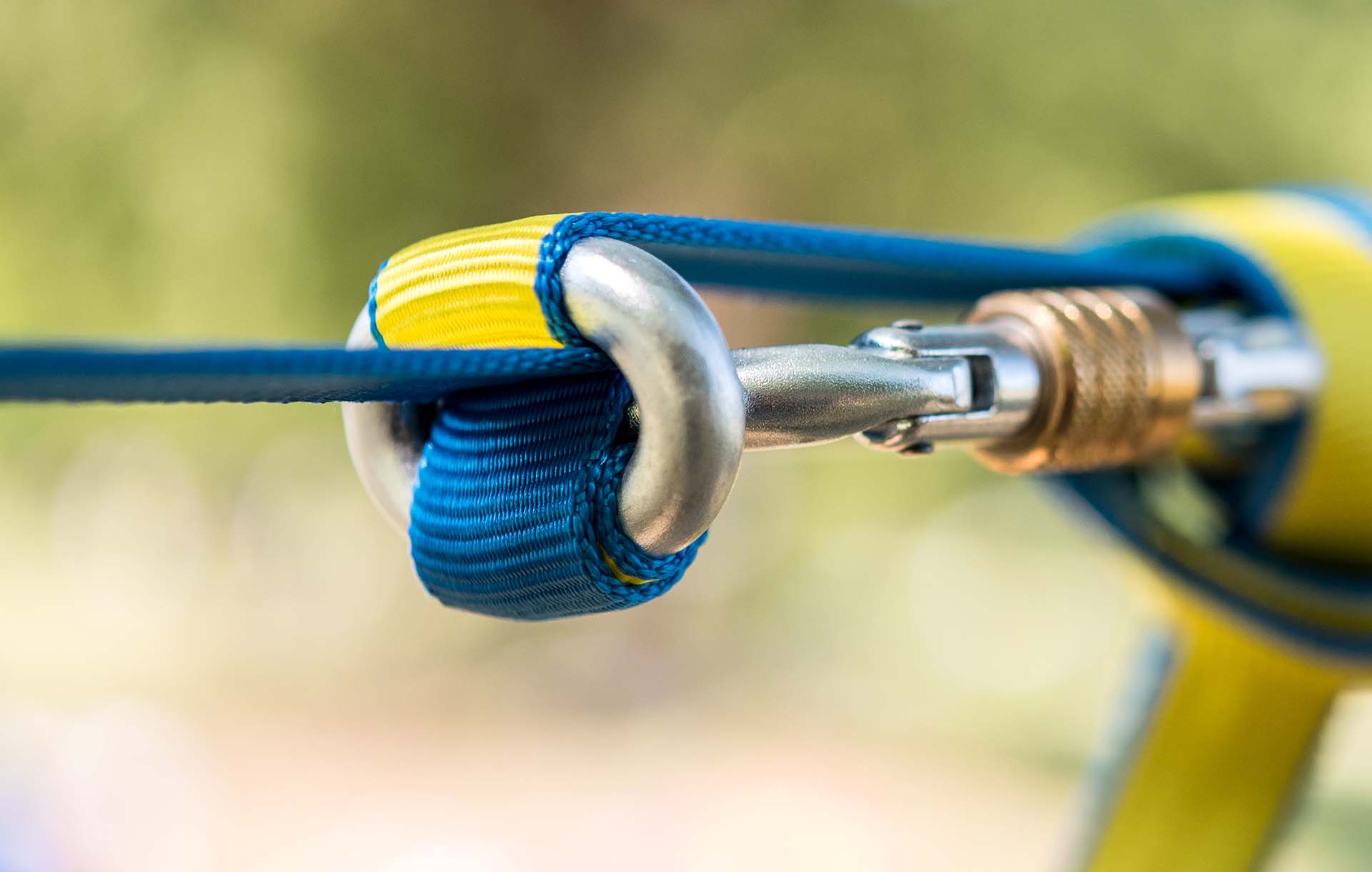 Is there special webbing for rodeo line