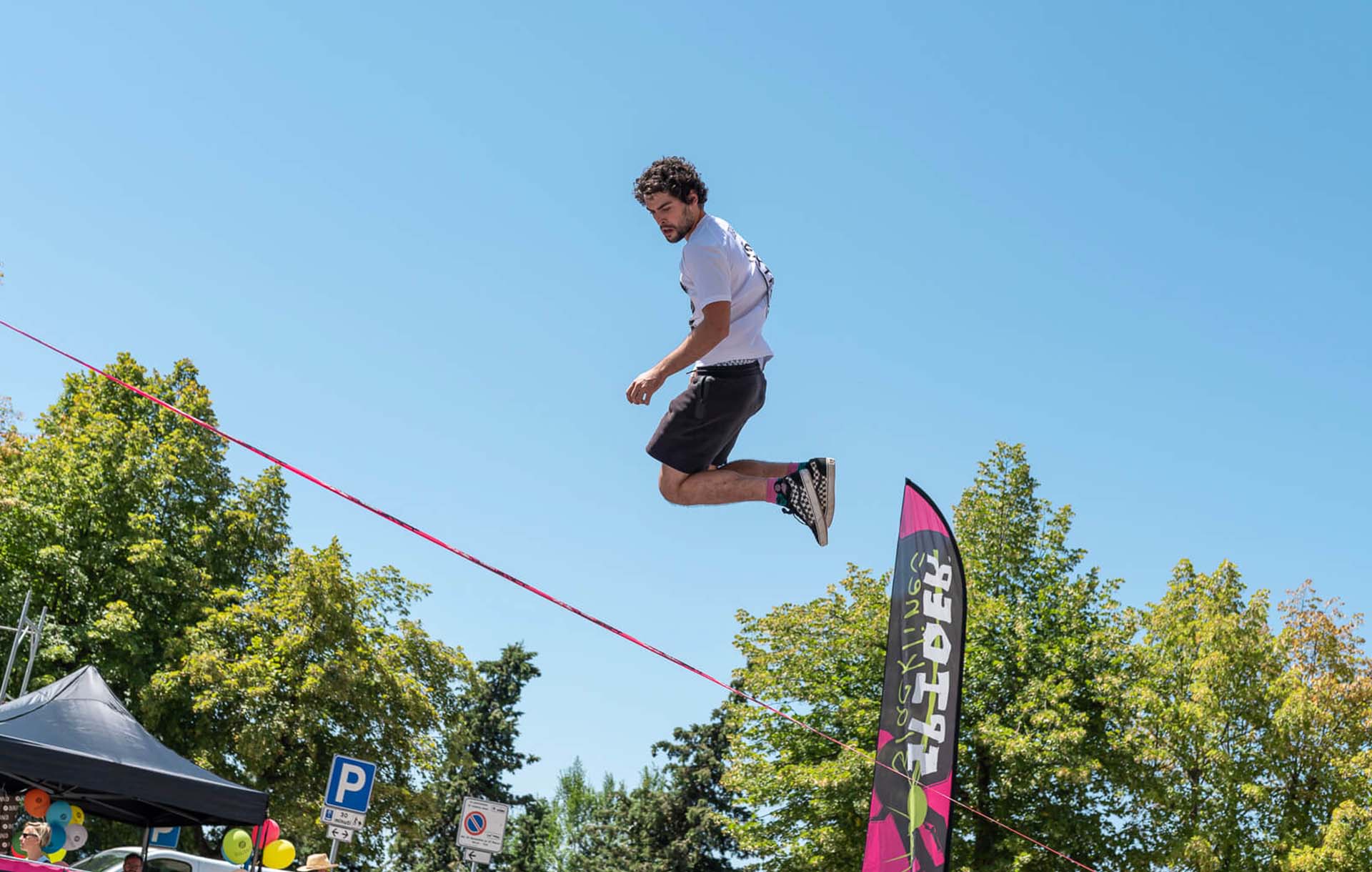 Cricchetto slackline