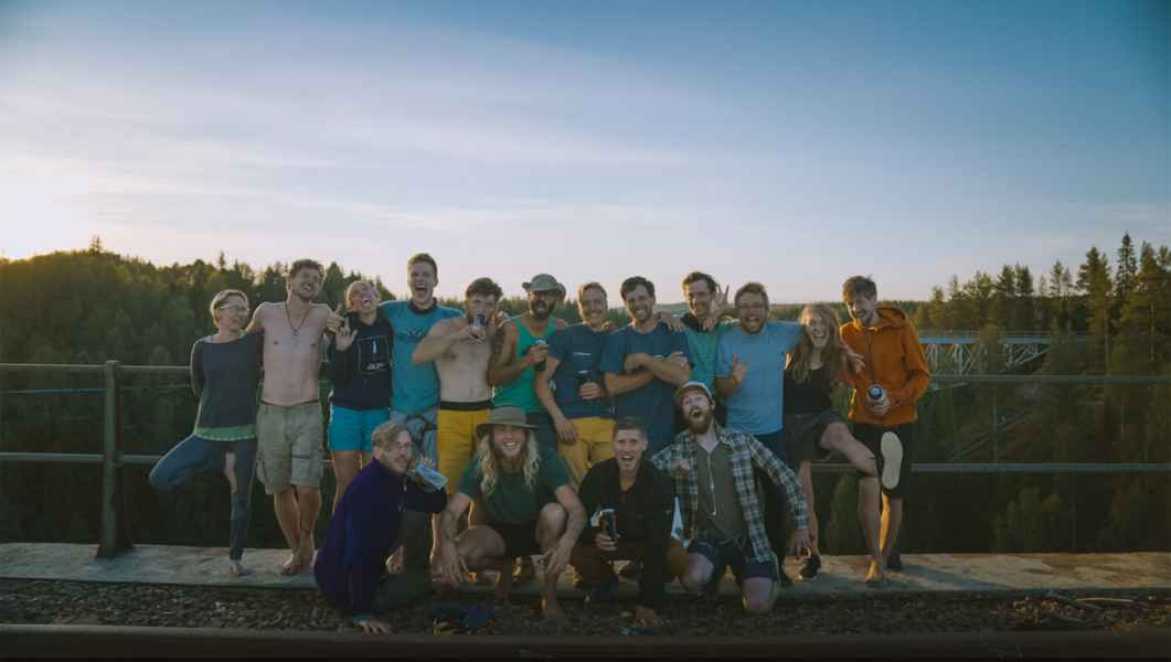 Lapporten (SE) highline 1,2 km world record on skydiamond 2021